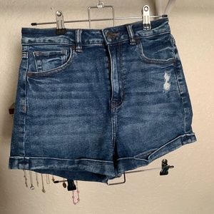 American Eagle High Rise Mom Shorts size 4